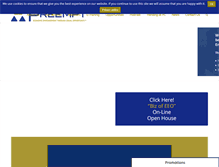 Tablet Screenshot of preemptcorp.com